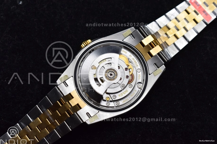 1:1 VS 36 904L Jubilee on DateJust Gray Marker ModernLook Steel VSF Best Roman SS RG Dial 578 Edition 126231 Bracelet Green 0725
